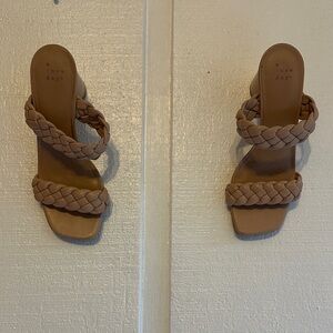 Target Tan Braided Sandals